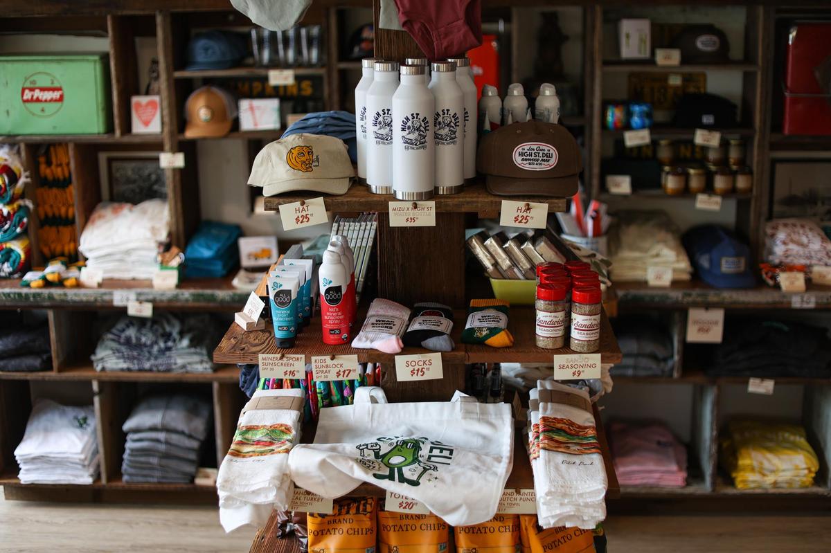 High Street Deli in Los Osos includes a gift shop..