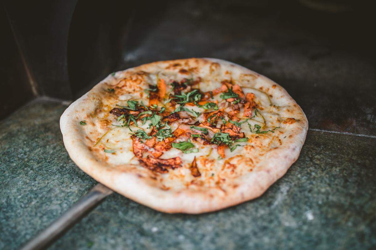 Torricella Pizzeria, a Central Coast business, will open a restaurant in SLO Public Market’s Market Hall. Here’s a shot of one of their pies.
