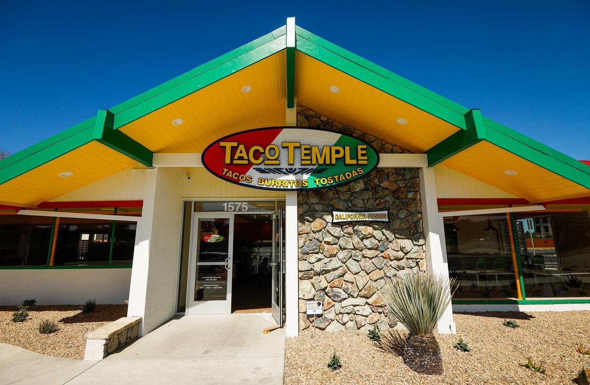 Taco Temple, is opening a second location in San Luis Obispo in the former Margie’s Diner location. This location will be in addition to its Morro Bay restaurant. Photo by Joe Johnston 04-17-19