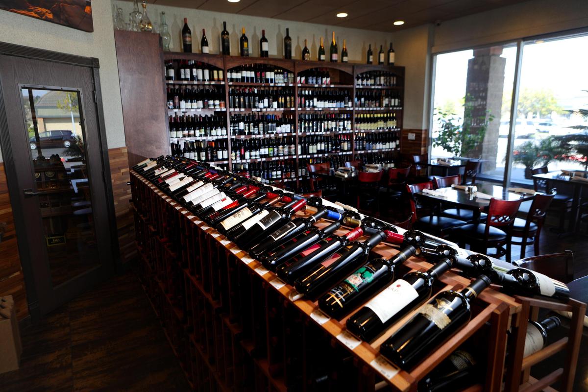 Hapy Bistro in Pismo Beach carries a wide variety of local and California wines.