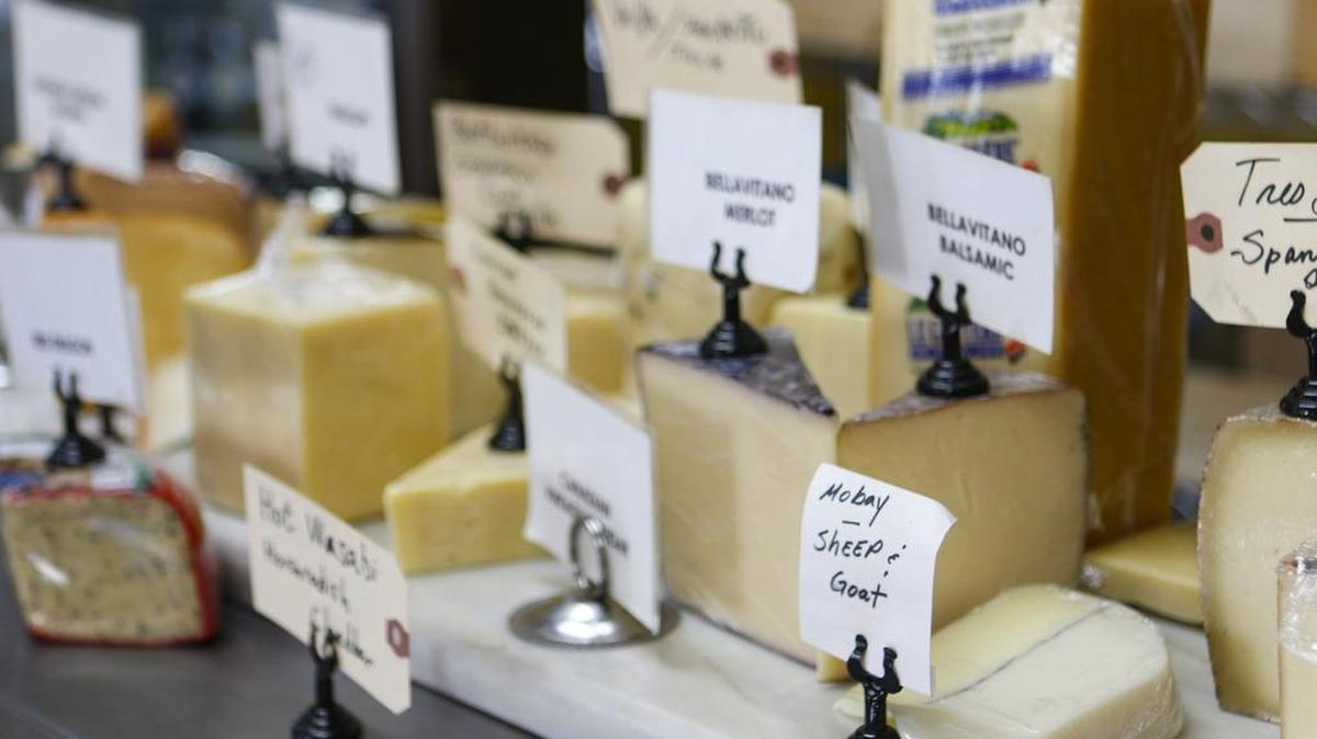 Di Raimondo’s Italian Market and Cheese Shop in Paso Robles offers about 100 varieties of cheese at any one time.