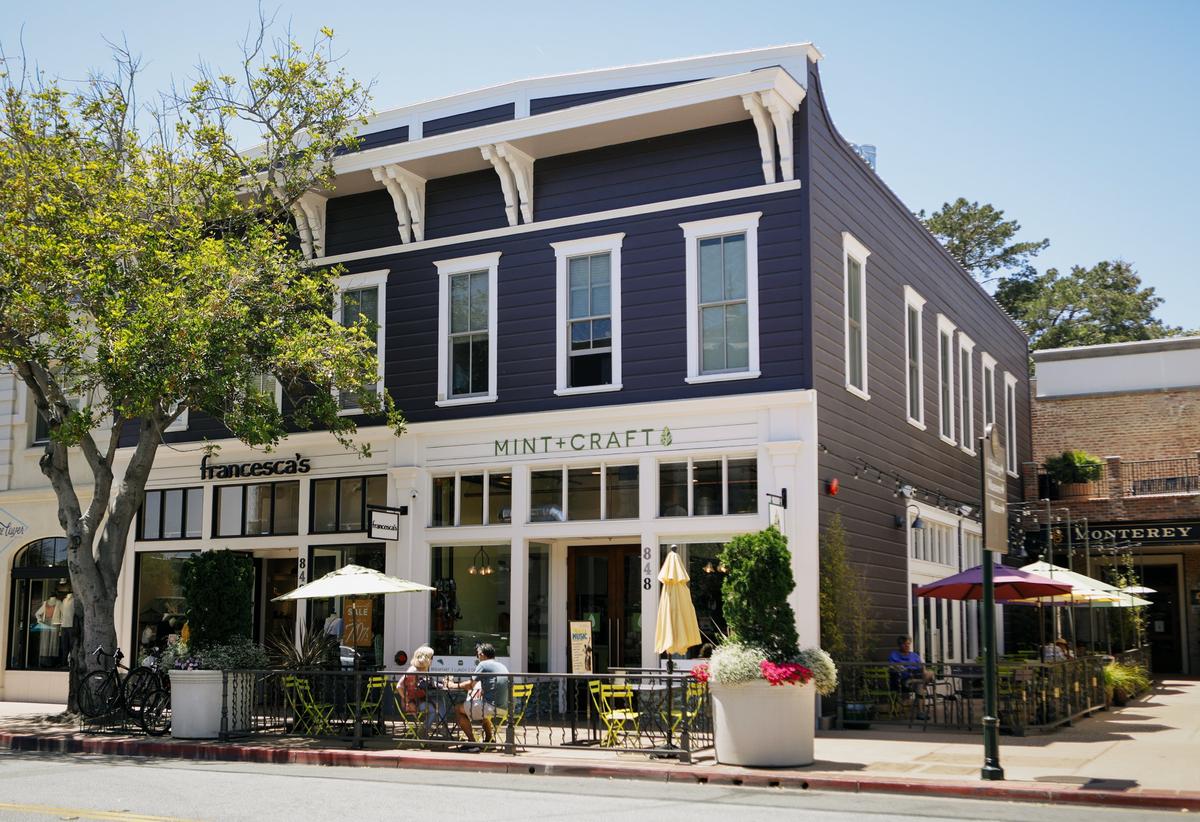 Mint + Craft Cafe and Mercantile is located near Mission Plaza in downtown San Luis Obispo.