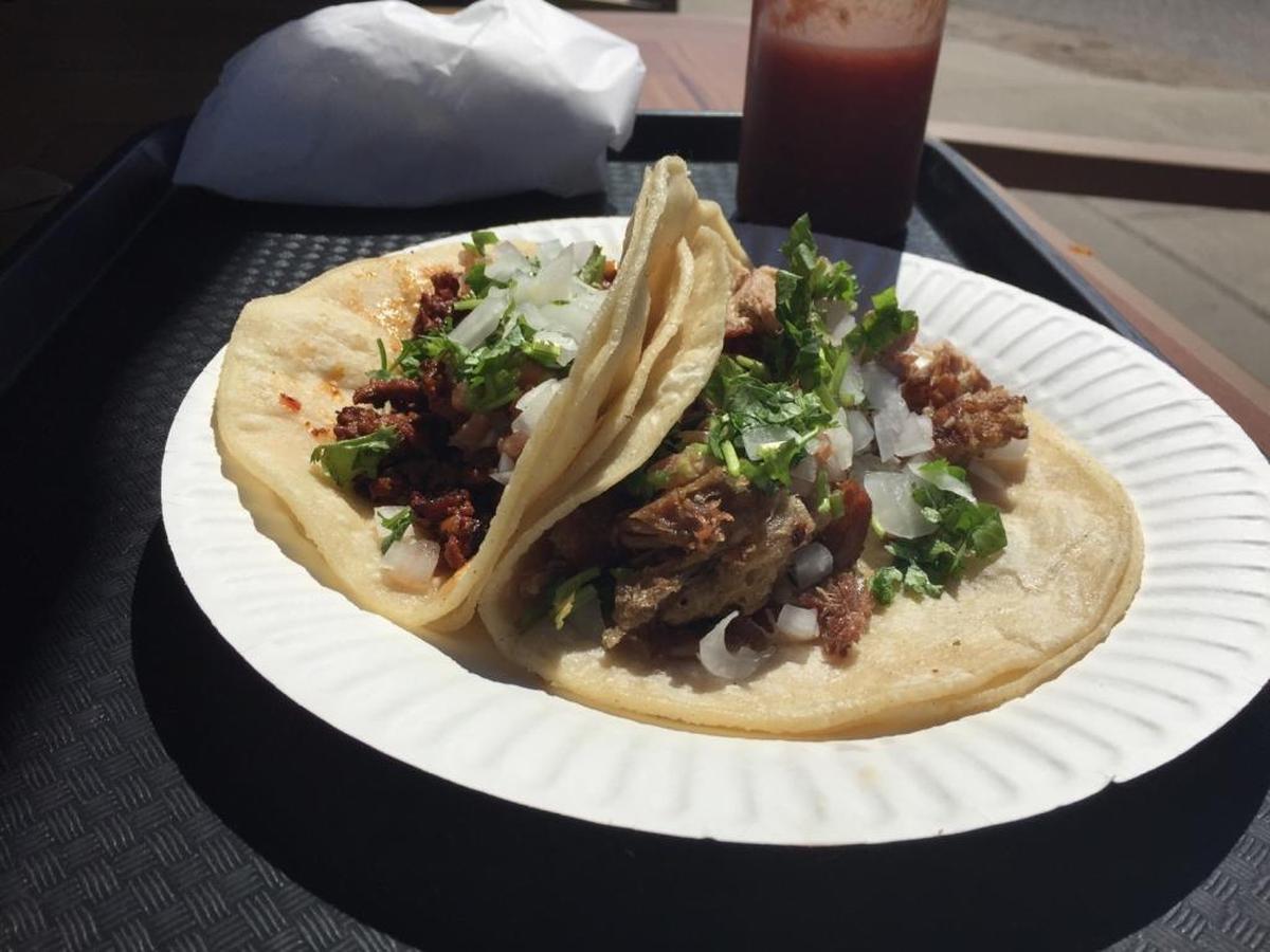 Pork and carnitas tacos are among the options at Chacho’s in Oceano.