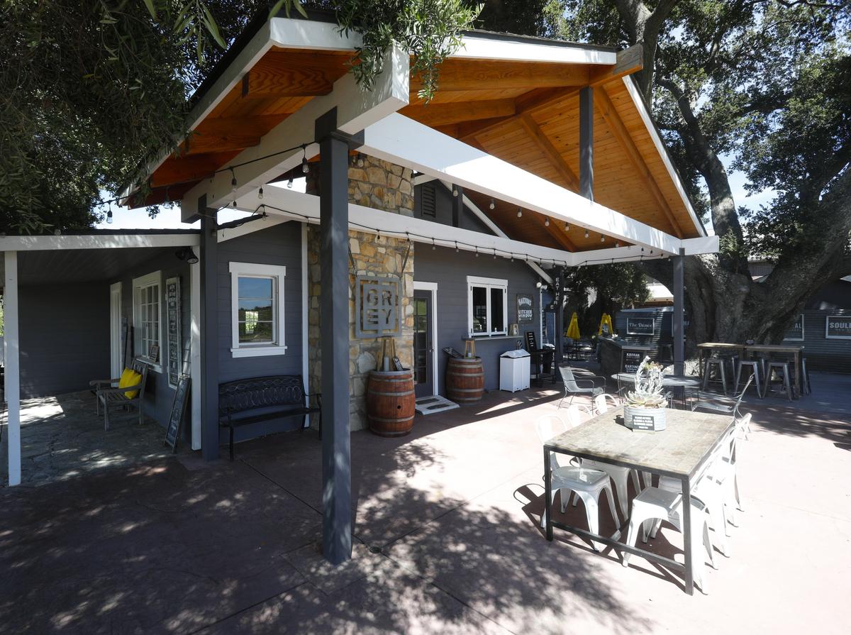Barton Kitchen Window is located at Grey Wolf Cellars and Barton Family Wines in Paso Robles.