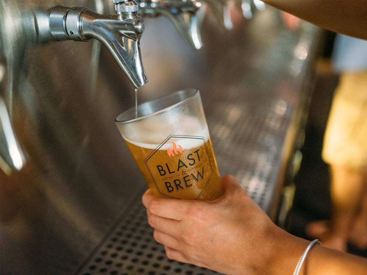 Blast & Brew in Paso Robles will offer 25 to 30 craft beers on self-serve taps. The restaurant is slated to open in February 2019.