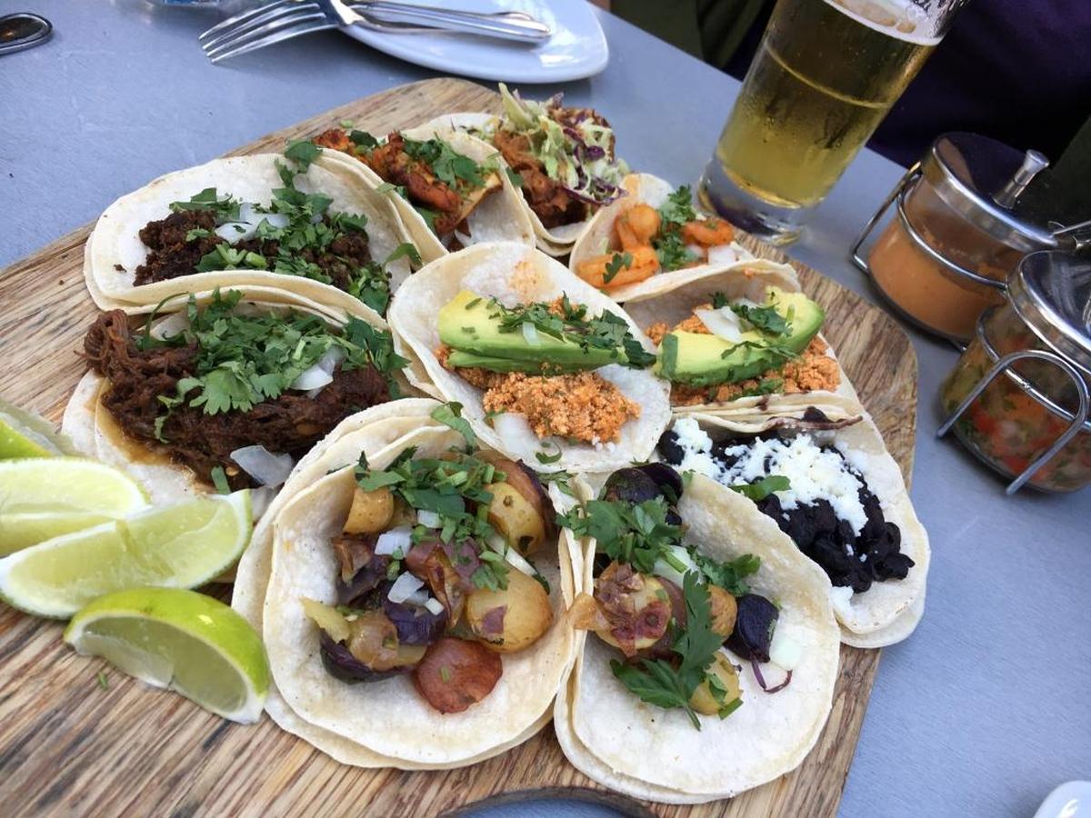 At Luna Red restaurant in San Luis Obispo, taco lovers can choose from 10 different tacos, including an ever-changing taco of the day.