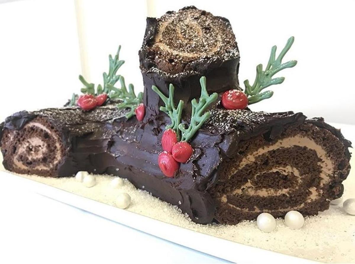 Pardon My French Bakery is offering bûche de Nöel, a traditional French holiday dessert, during the holiday season.