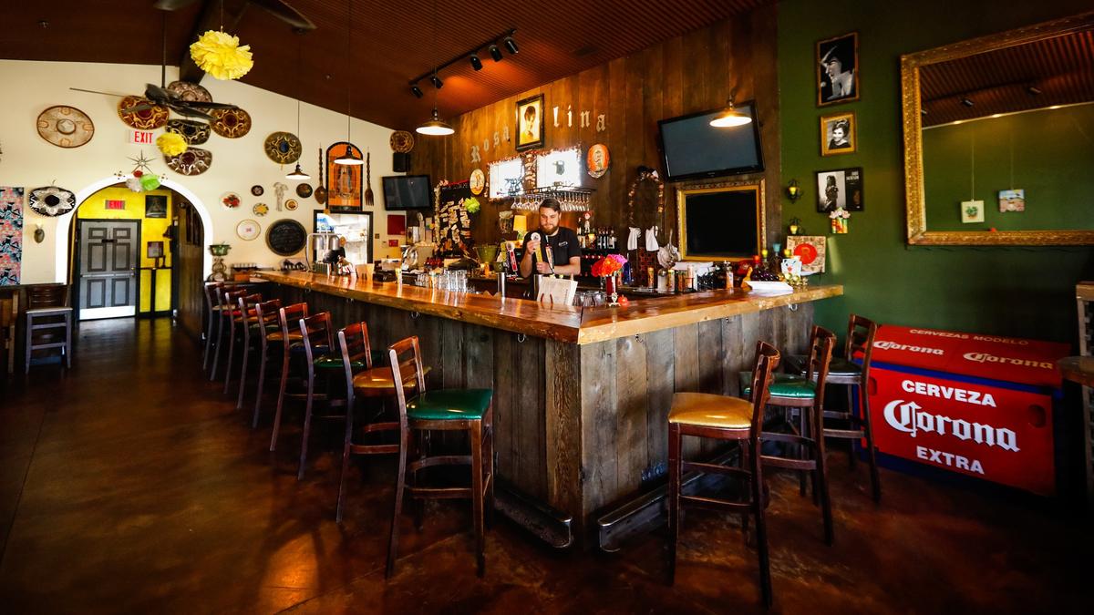 Rosalina, a beer and wine bar in Santa Margarita opened by the owners of The Range restaurant, serves food in a laid-back, Mexico-inspired setting.