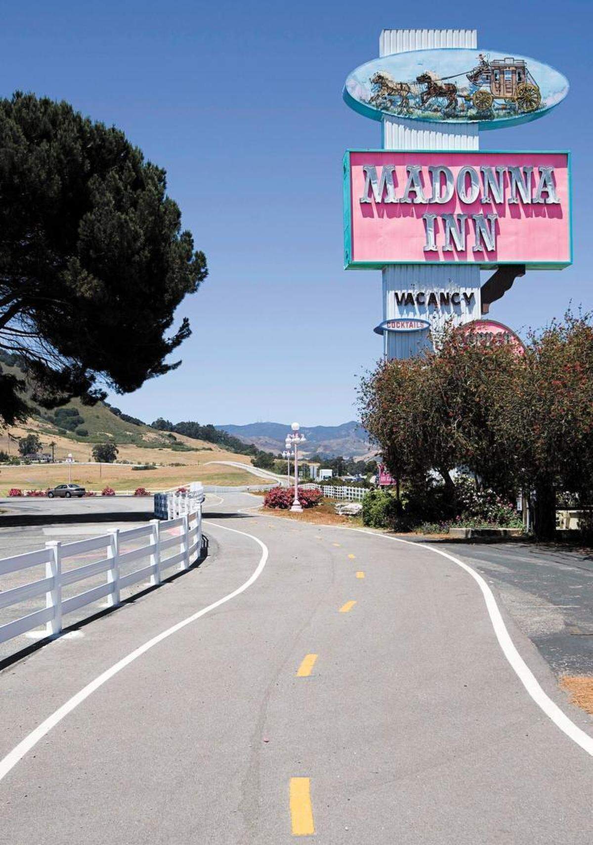 The Madonna Inn in San Luis Obispo is a popular shooting location for movies, music videos and television shows.