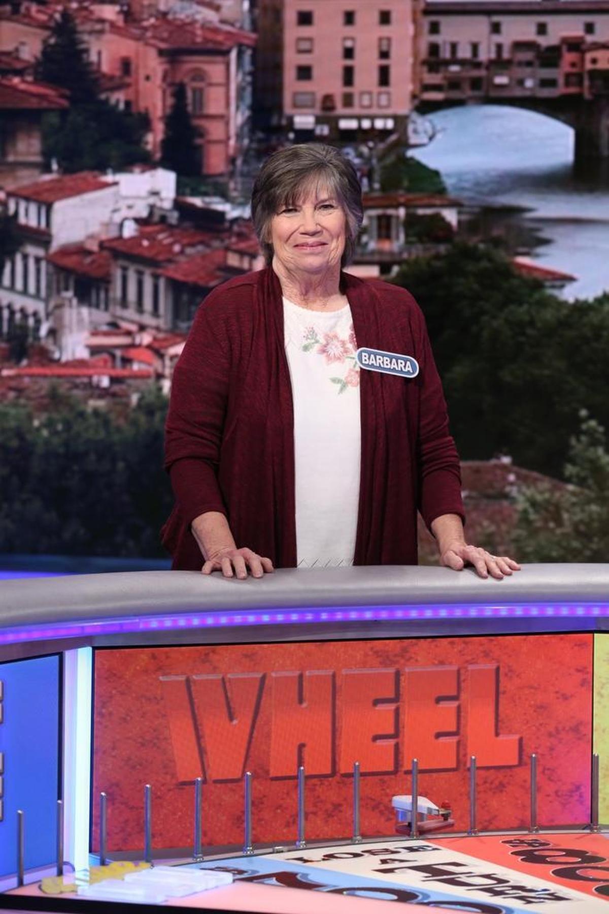 Paso Robles retiree Barbara McGregor will appear on “Wheel of Fortune” on Monday on KSBY.