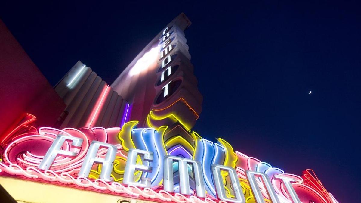 Opening night at the San Luis Obispo International Film Festival in 2014.