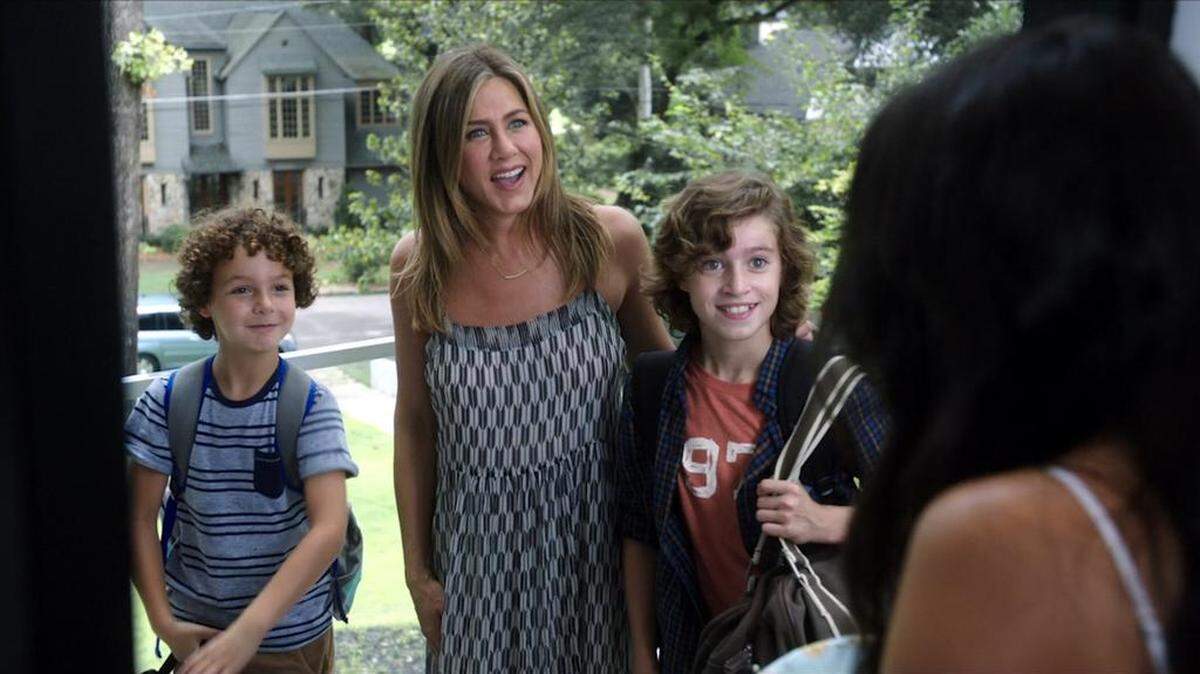 A scene from the film “Mother’s Day” starring Jennifer Aniston.