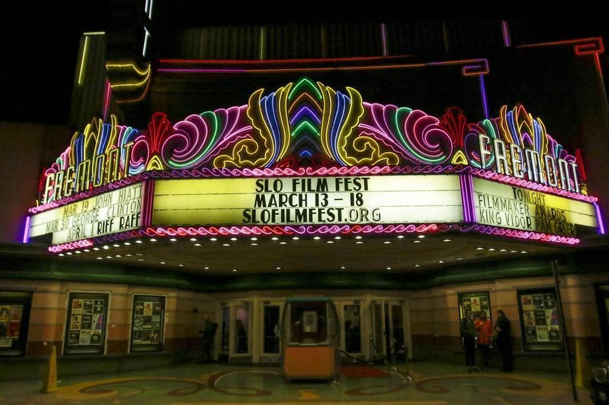 This 2018 file photo shows the Fremont Theater during the San Luis Obispo International Film Festival.