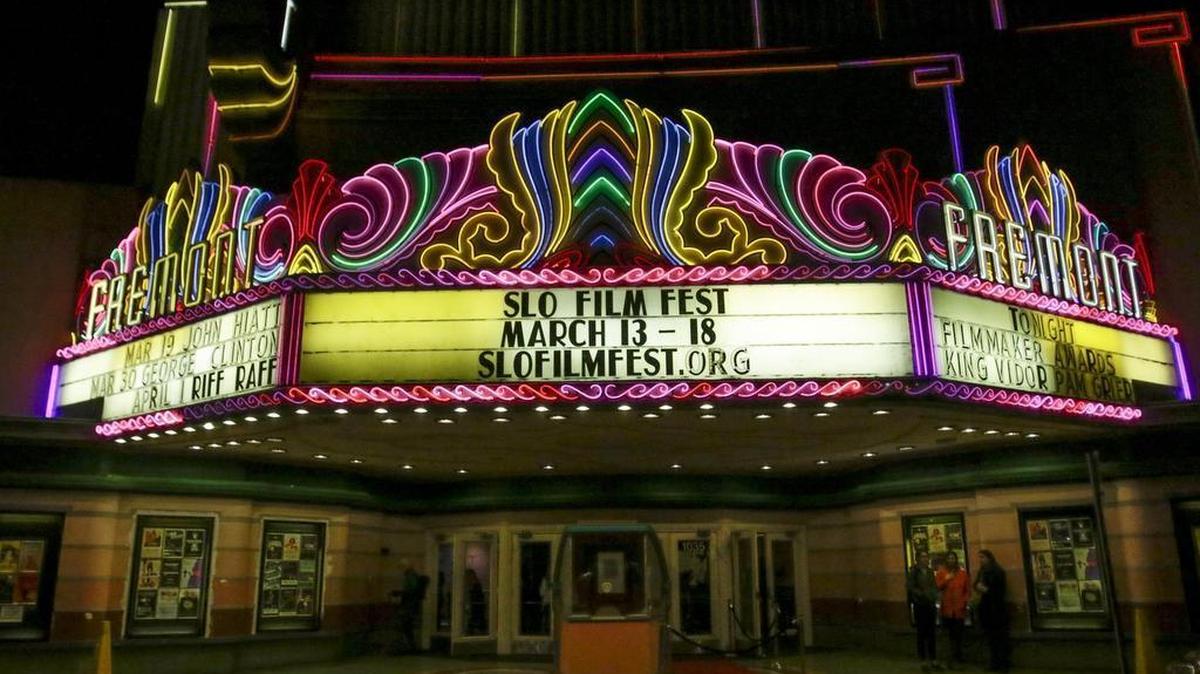 The marquee at the Fremont Theater in San Luis Obispo advertises the San Luis Obispo International Film Festival in 2018. The annual event was named one of Movie Maker magazine’s Top 50 Film Festivals Worth the Entry Fee.