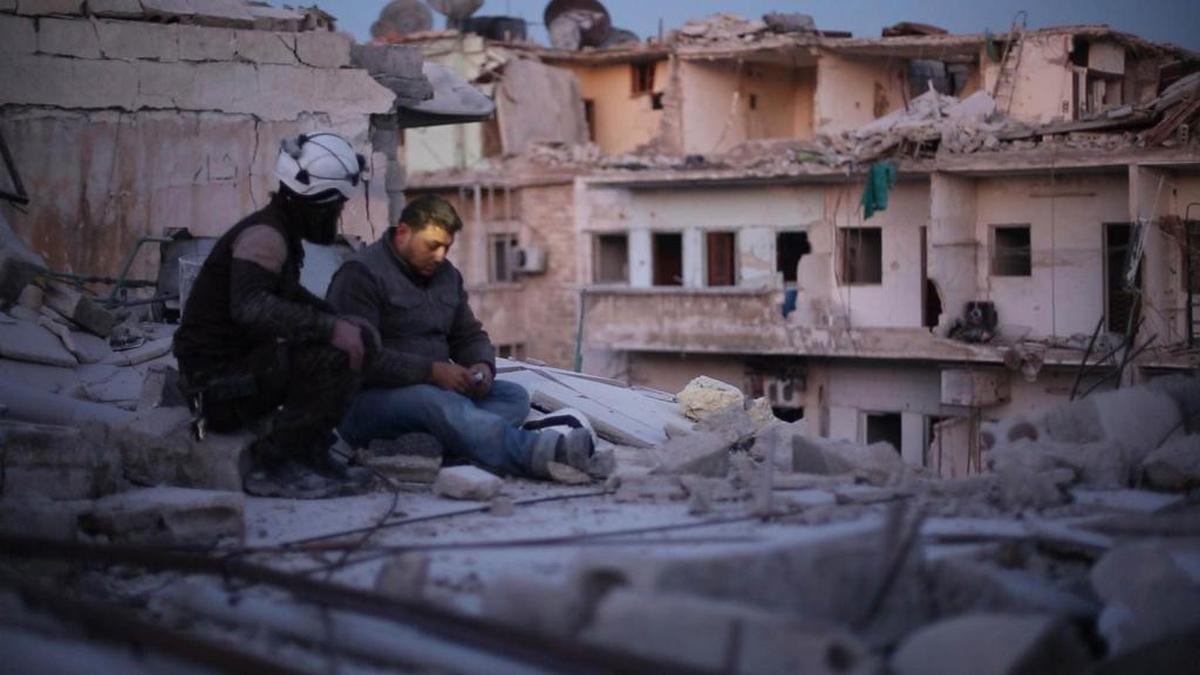 “Last Men in Aleppo” is screening at the San Luis Obispo International Film Festival.