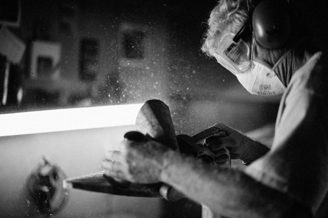Surfer and surfboard shaper Gary Linden appears in a scene from “The Agave Gun.” The short documentary is screening March 16 in San Luis Obispo as part of the San Luis Obispo International Film Festival’s Surf Nite in SLO event.