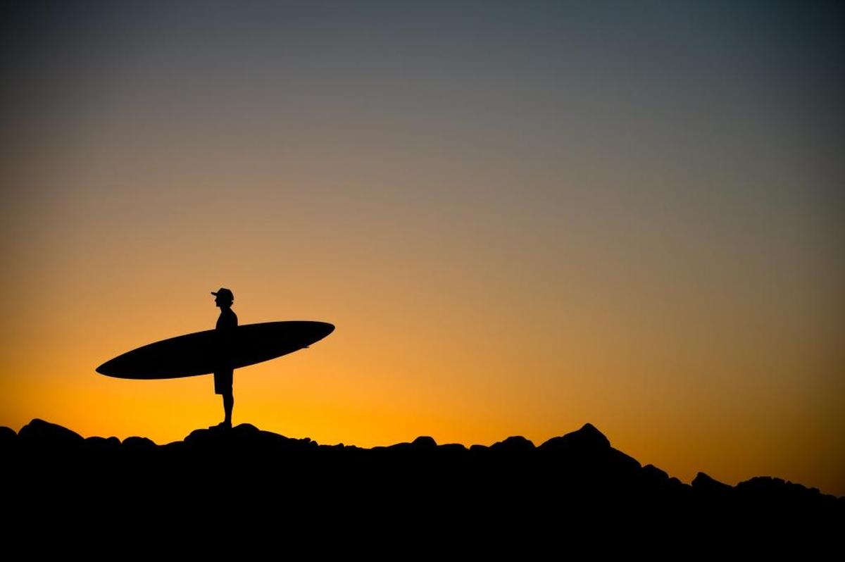 Surfer and surfboard shaper Gary Linden appears in a scene from “The Agave Gun," screening as part of the San Luis Obispo International Film Festival’s Surf Nite in SLO event.