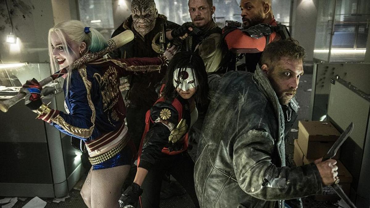 The villainous members of Suicide Squad include Harley Quinn (Margot Robbie), Killer Croc (Adewale Akinnuoye-Agbaje), Kitana (Karen Fukuhara), Rick Flag (Joel Kinnaman), Captain Boomerang (Jai Courtney) and Deadshot (Will Smith).