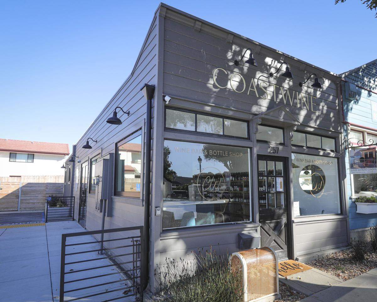 Coastwine in Morro Bay is a wine bar focusing on a mix of affordable local and international labels. Seen here on Oct. 28, 2025.