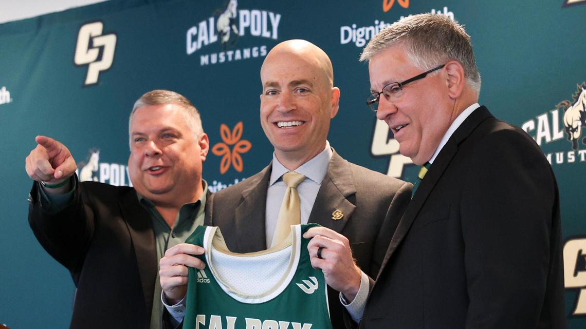 Cal Poly introduces Mike DeGeorge as its new basketball coach: He wants to ‘let it fly’