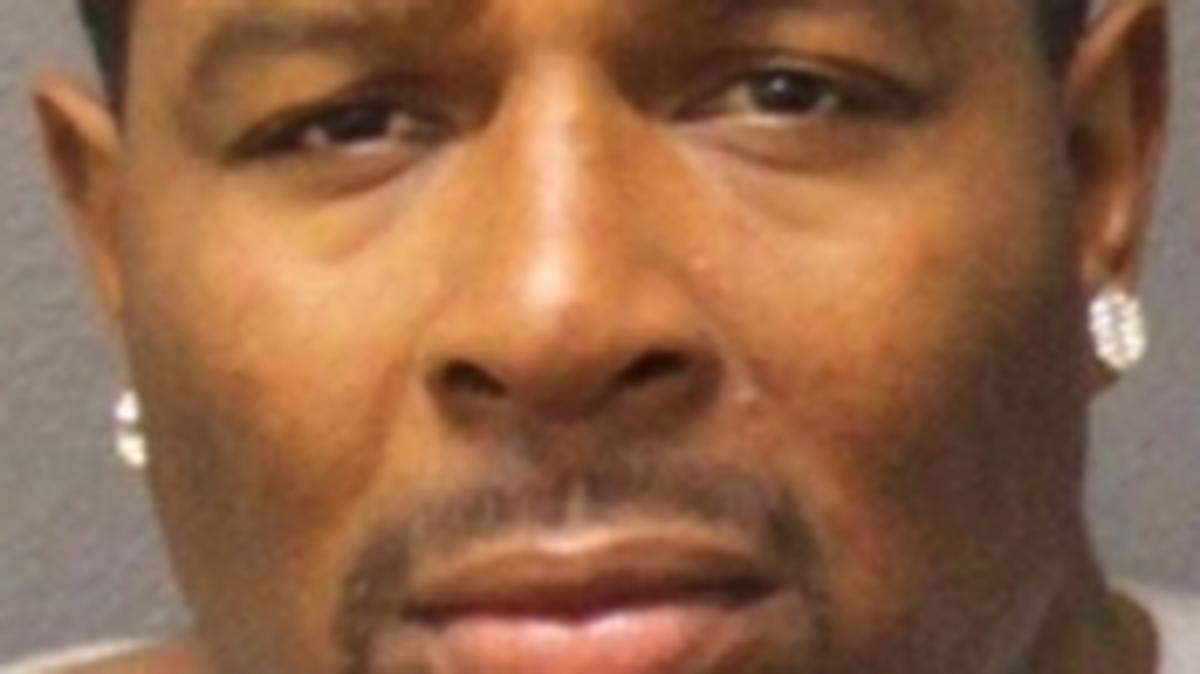 Demetrius Johnson, 37, was arrested shortly before 8 p.m. Sunday night in Santa Maria in connection with a robbery that sent the victim to the hospital.