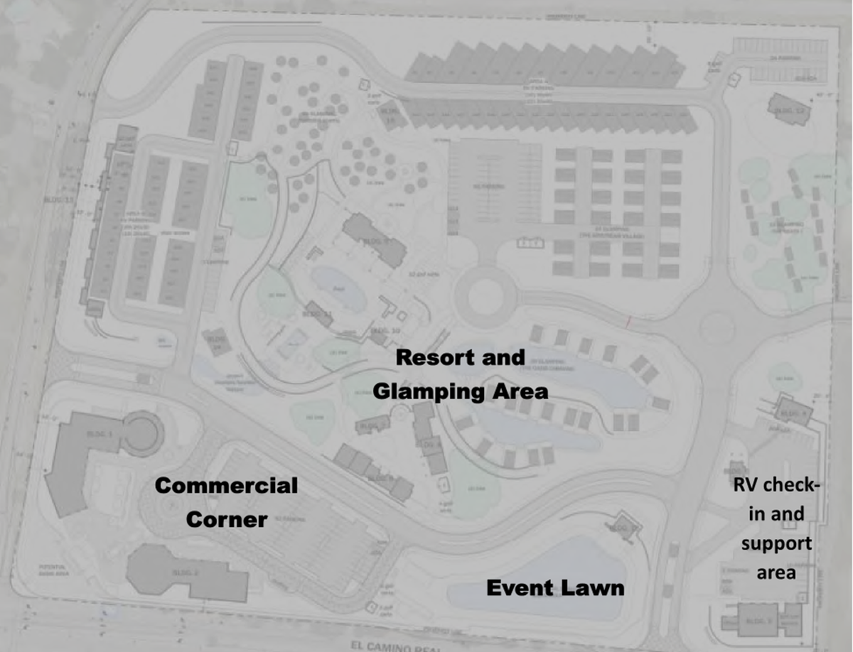 The Atascadero Planning Commission unanimously approved the 26-acre Del Rio Ranch outdoor resort — which includes commercial space, 98 RV spaces and 70 glamping sites for cabanas, cabins and airstream trailers — at its Tuesday, Dec. 17, 2024 meeting.