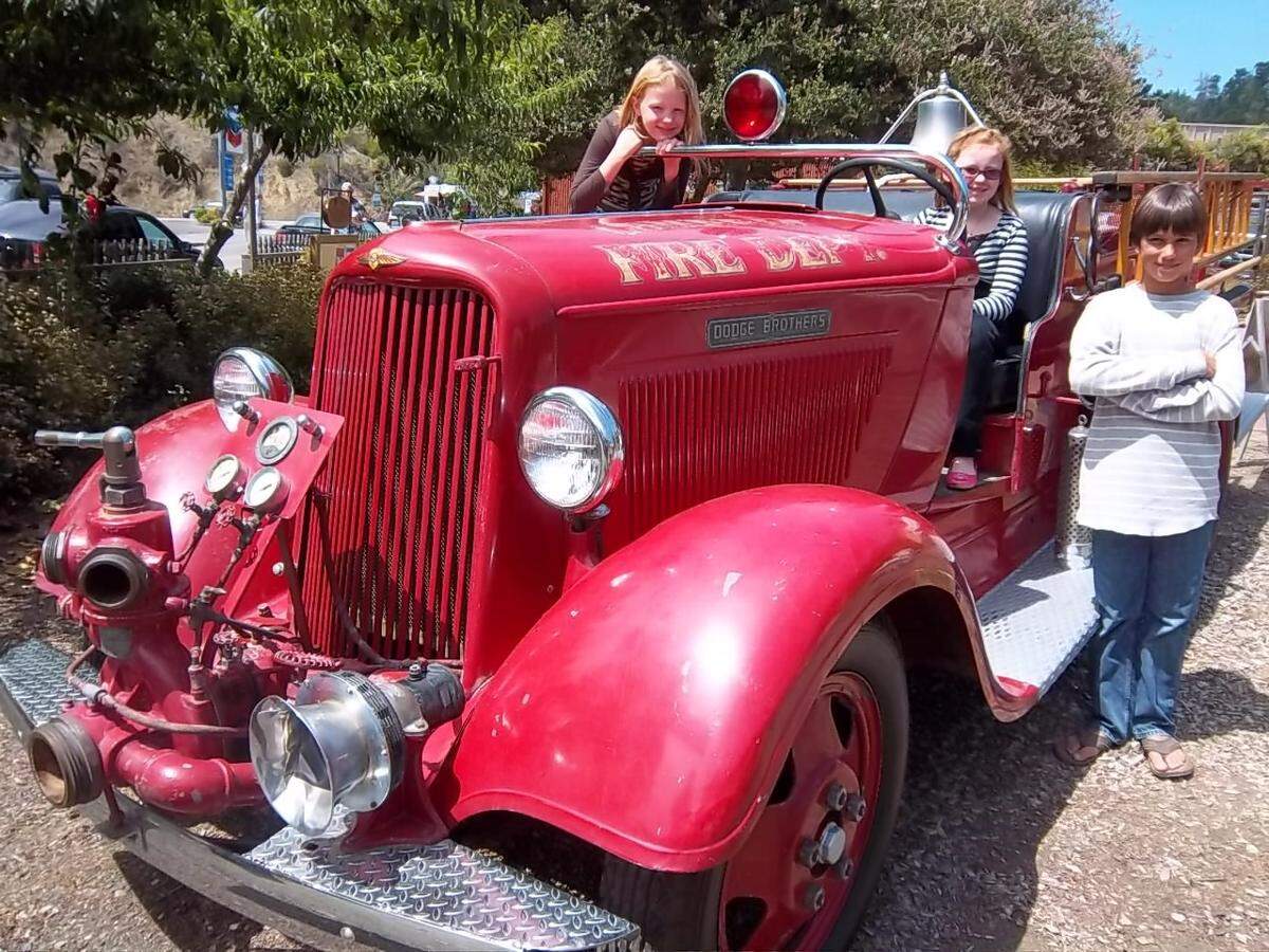 The Cambria Fire Department’s 1930s-era fire truck will on display at Heritage Day, which will be held Saturday, May 27, at the Cambria Historical Museum and Heirloom Gardens, 2251 Center St. in Cambria.