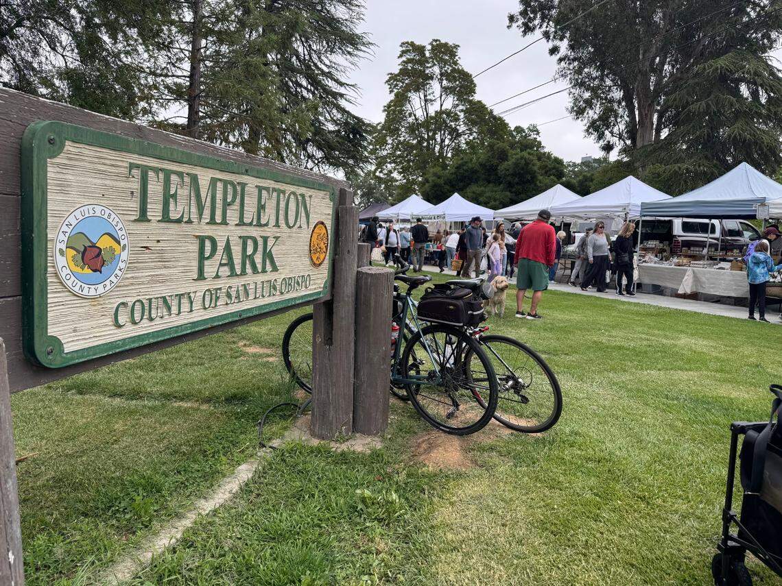 The Templeton Farmers Market takes place from 9 a.m. to 12:30 p.m. every Saturday at Templeton Park in Templeton.