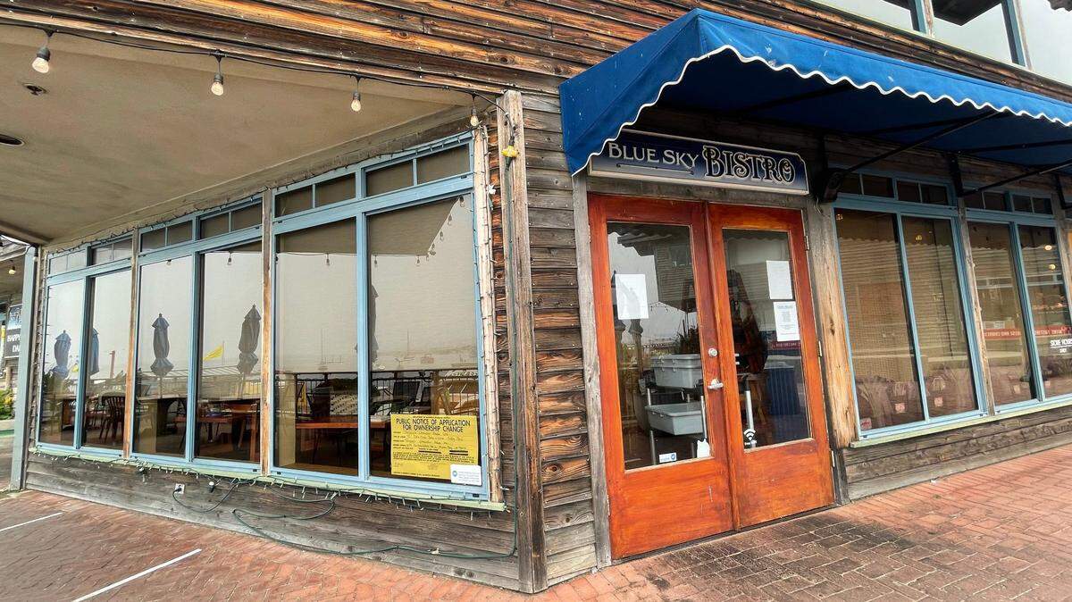 Blue Sky Bistro in Morro Bay is changing owners after more than a decade under current management. 