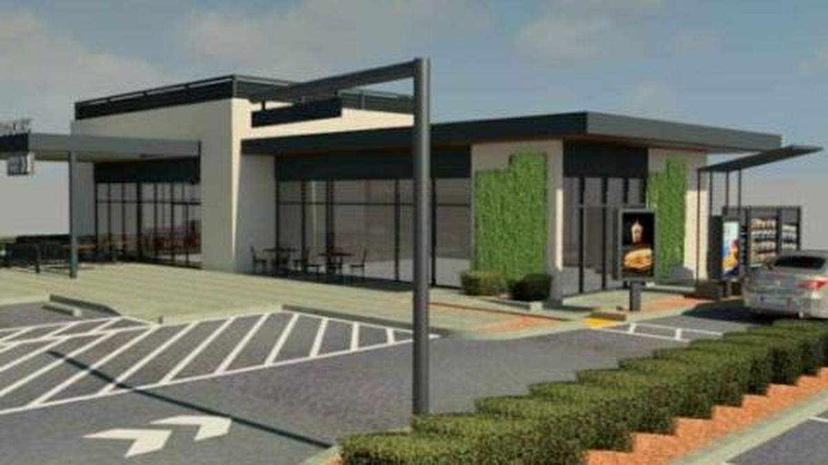 A rendering of Atascadero's new drive-through Starbucks, to be located at 9002 West Front Road near Highway 101.