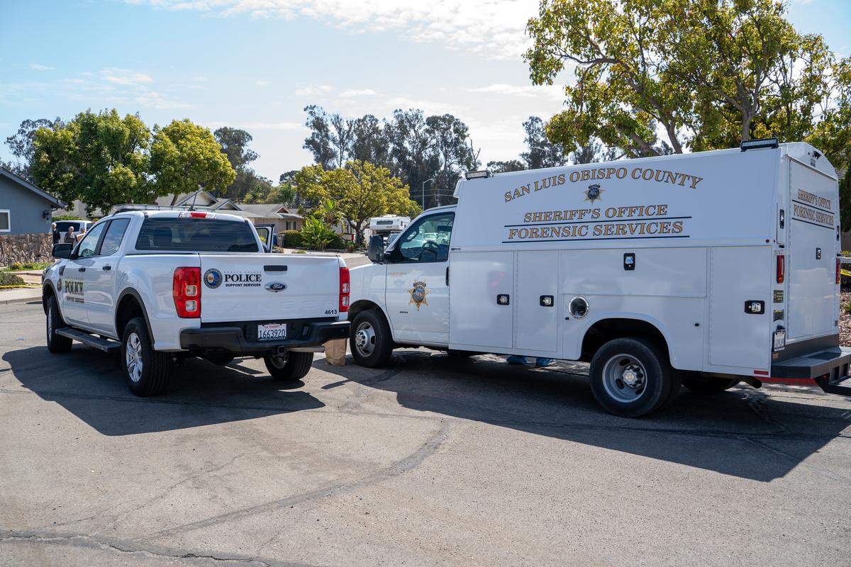 A home on Victoria Way was closed off by the Arroyo Grande Police Department during an investigtion on Friday, Sept. 19, 2025. Officers were not able to provide more information on the investigation at the scene.
