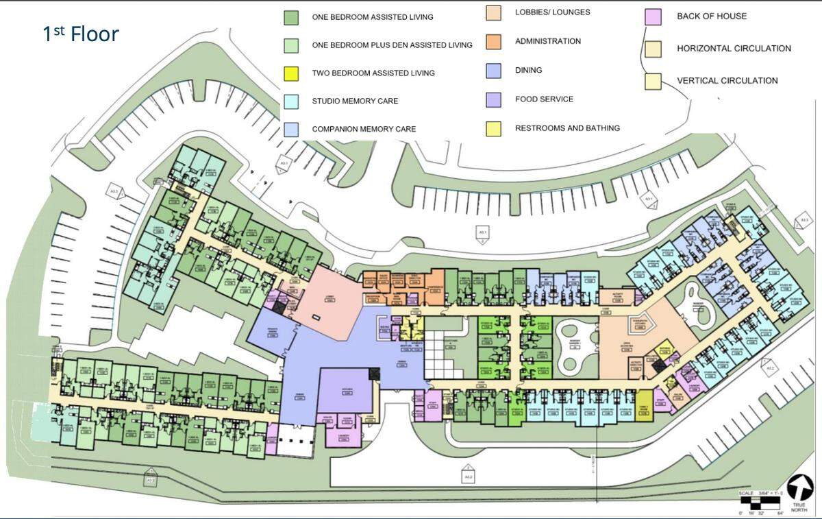 Carefield Living’s 134-unit assisted living and memory care facility will be situated in the Woodlands Village — now known as the Monarch Dunes Specific Plan area — after the Planning Commission voted 5-0 to approve its conditional use permit.
