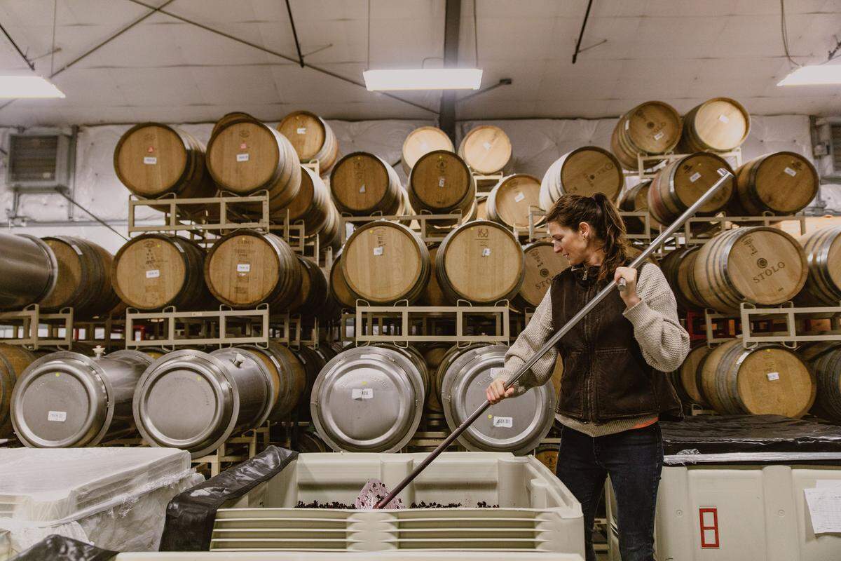 Nicole Bertotti Pope, winemaker at Stolo Family Vineyards & Winery in Cambria, is one of six people on the San Francisco Chronicle’s 2019 Winemakers to Watch list.