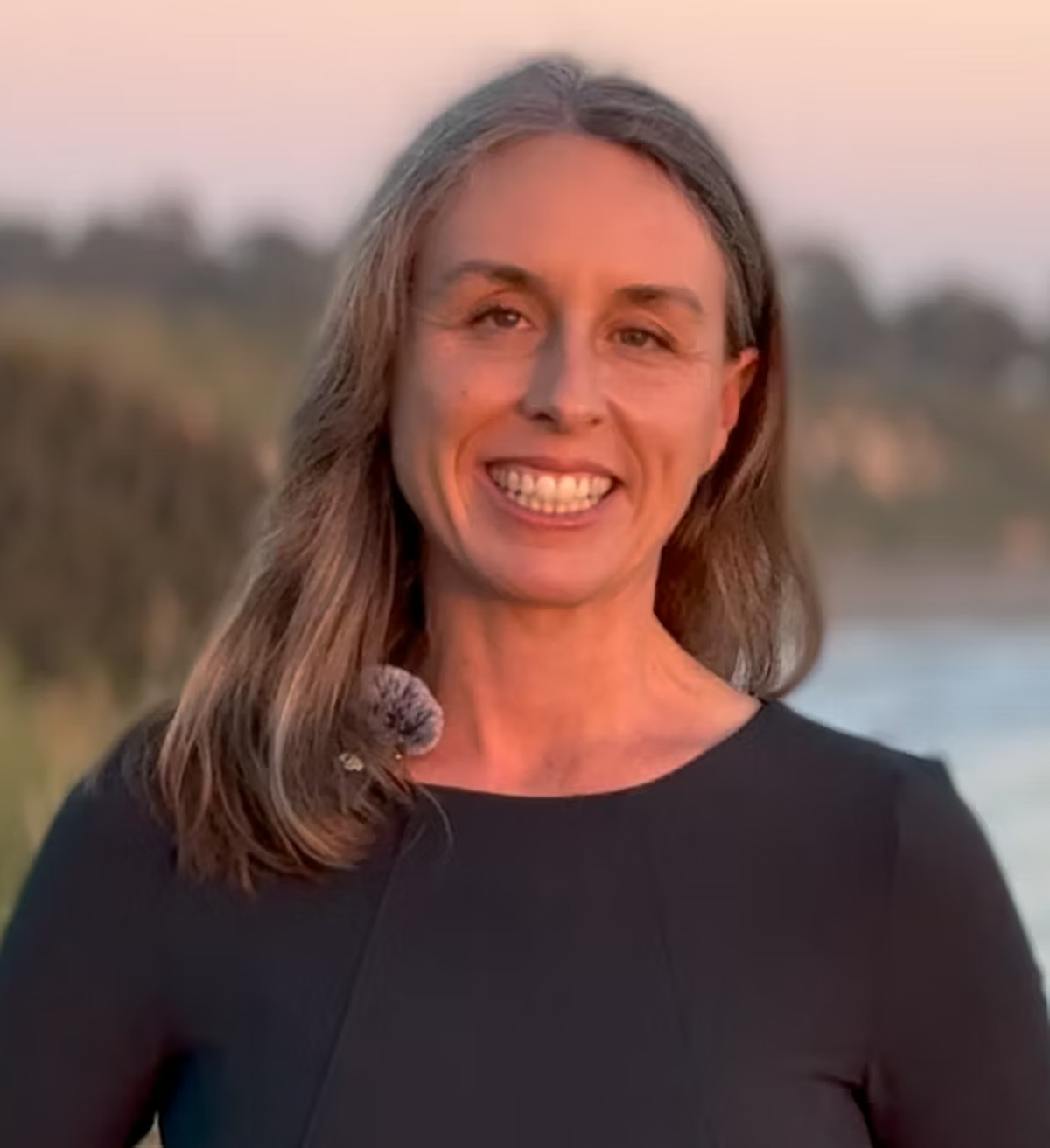 Democrat Sarah Bacon is a Santa Barbara resident and a former tech executive who’s running for the 24th Congressional District seat in 2026.