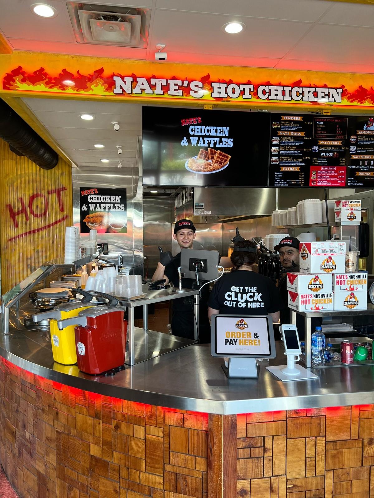 Nate’s Nashville Hot Chicken opened in Paso Robles, California in April 2022.