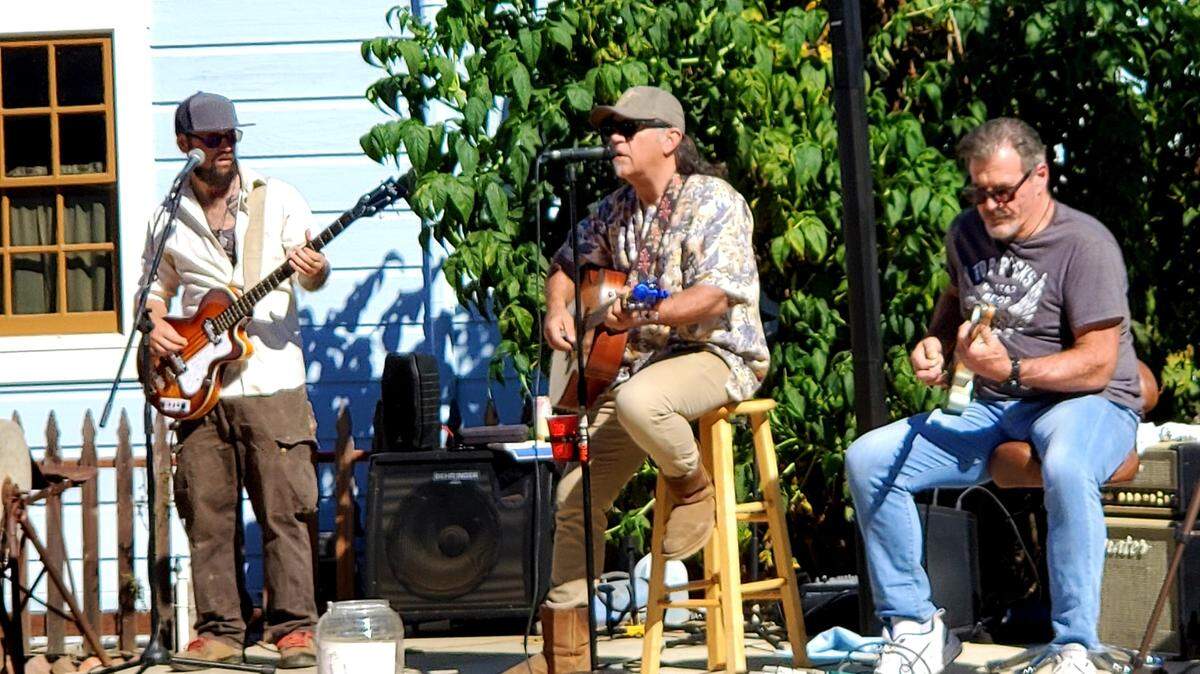 Bob Benjamin and his Traveling Light Band will perform at the Harvest Festival in Cambria on Saturday, Oct. 14, 2022.