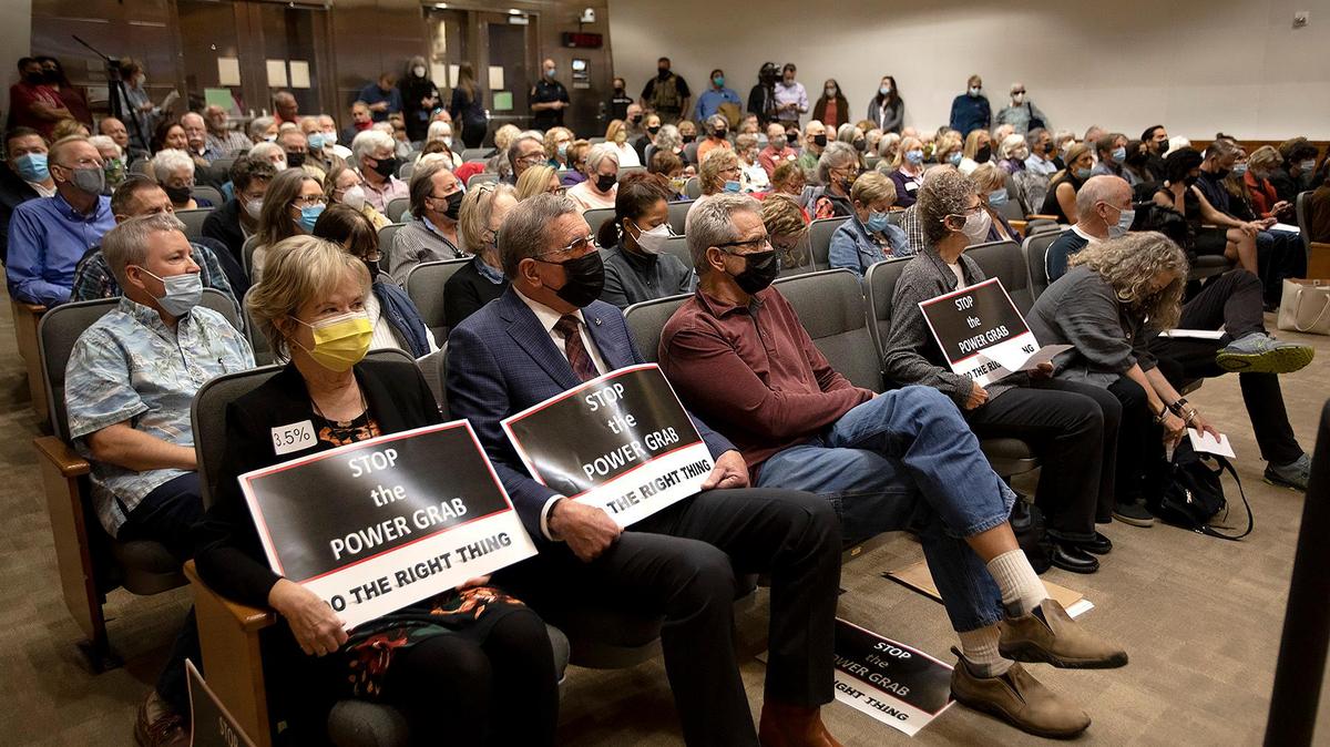 The San Luis Obispo County Board of Supervisors was accused of making a partisan power grab during restricting hearings. The map that was ultimately adopted is now the subject of a lawsuit.