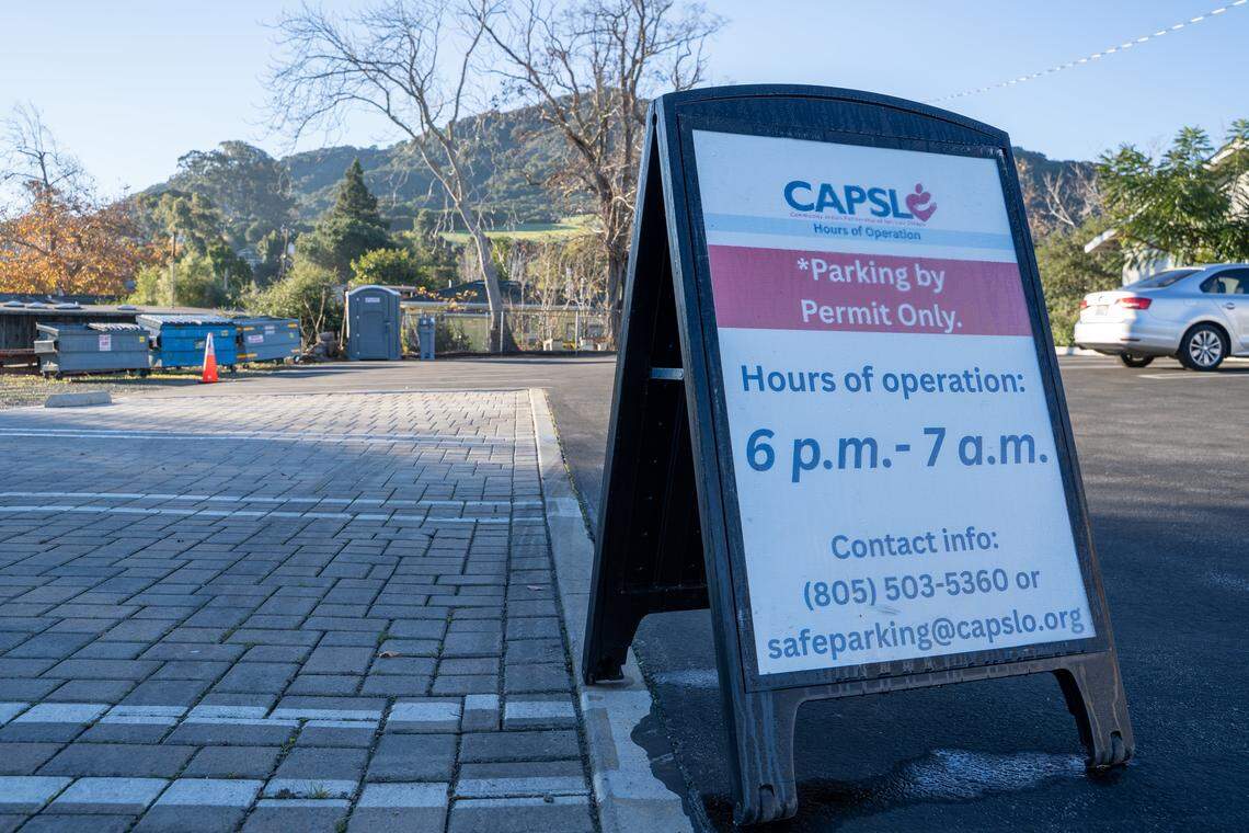 Journey Christian Fellowship is one of several community partners that host CAPSLO's new safe parking program, pictured here on Friday, Jan. 16, 2026. The program hosts 12 people and their vehicles between 7 a.m. and 7 p.m. at 40 Prado Homeless Services Center and 12 more at a monthly rotating site.