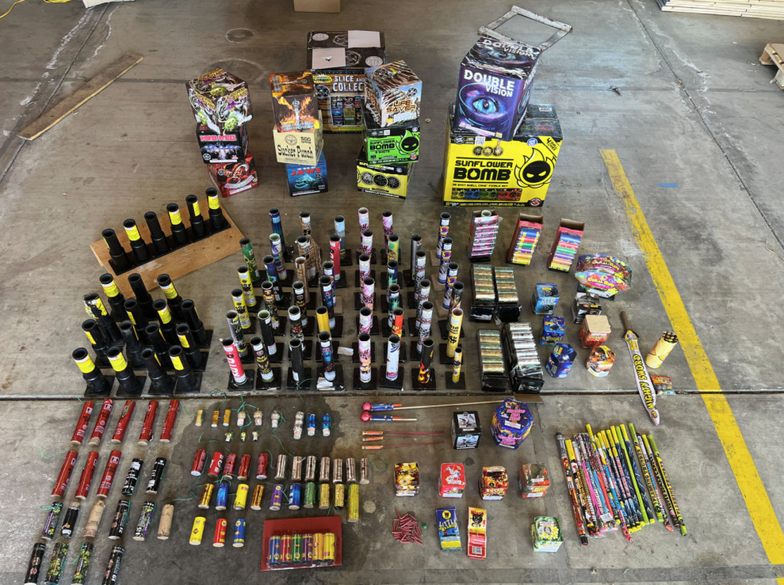 San Luis Obispo County cracked down on illegal fireworks with new increased fines on the July 4, 2025, weekend. In total, law enforcement agencies confiscated over 600 pounds of illegal fireworks and cited 27 violations.