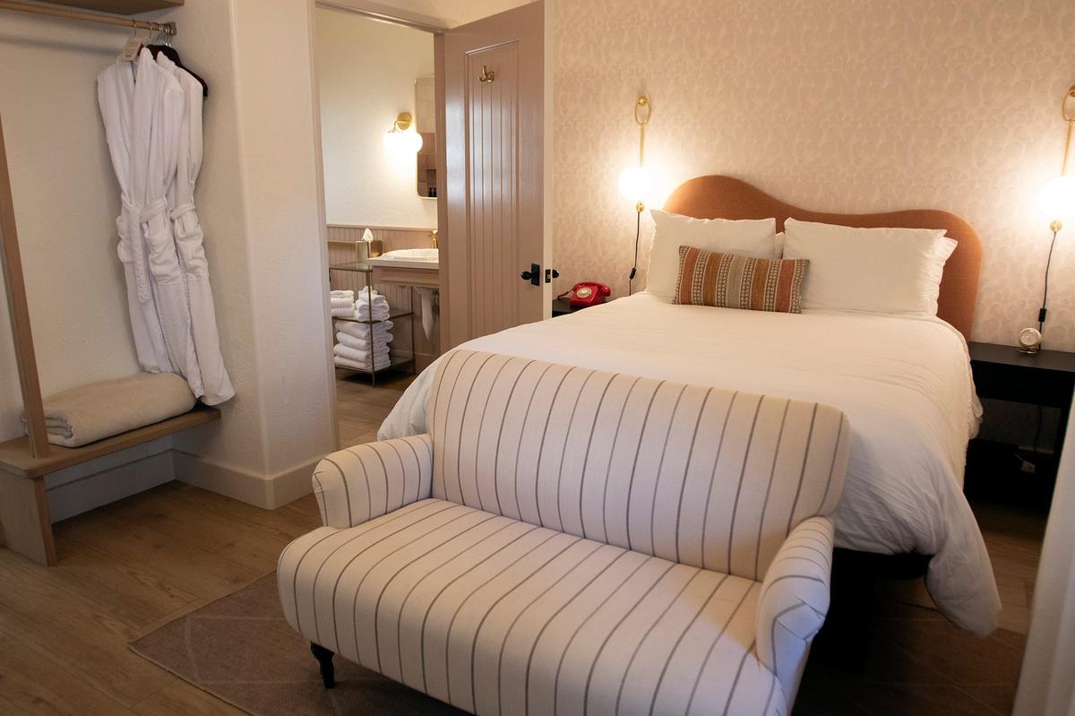 Petit Soleil, located at 1473 Monterey St., reopened under new management in mid-March. The 17-room mini hotel was bought by Good Lion Hospitality, under the leadership of husband-and-wife team Misty and Brandon Ristaino.