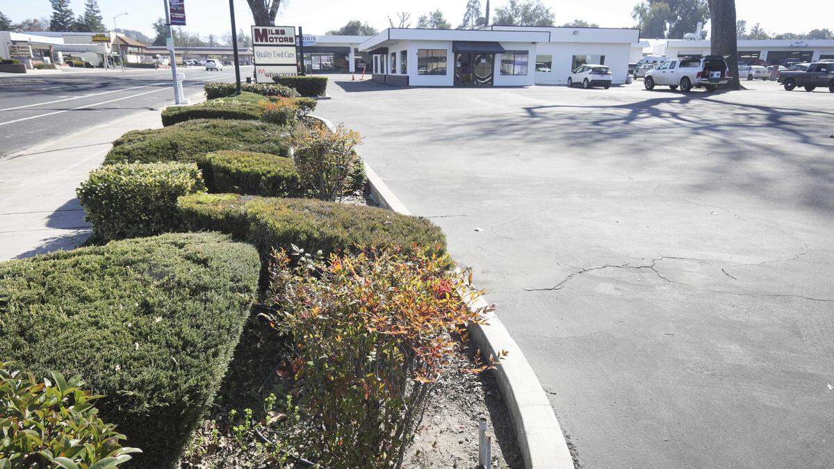 The ALF Food Pantry in Atascadero plans move into the former Ted Miles Motors dealership building on El Camino Real, seen here on Feb. 4, 2026.
