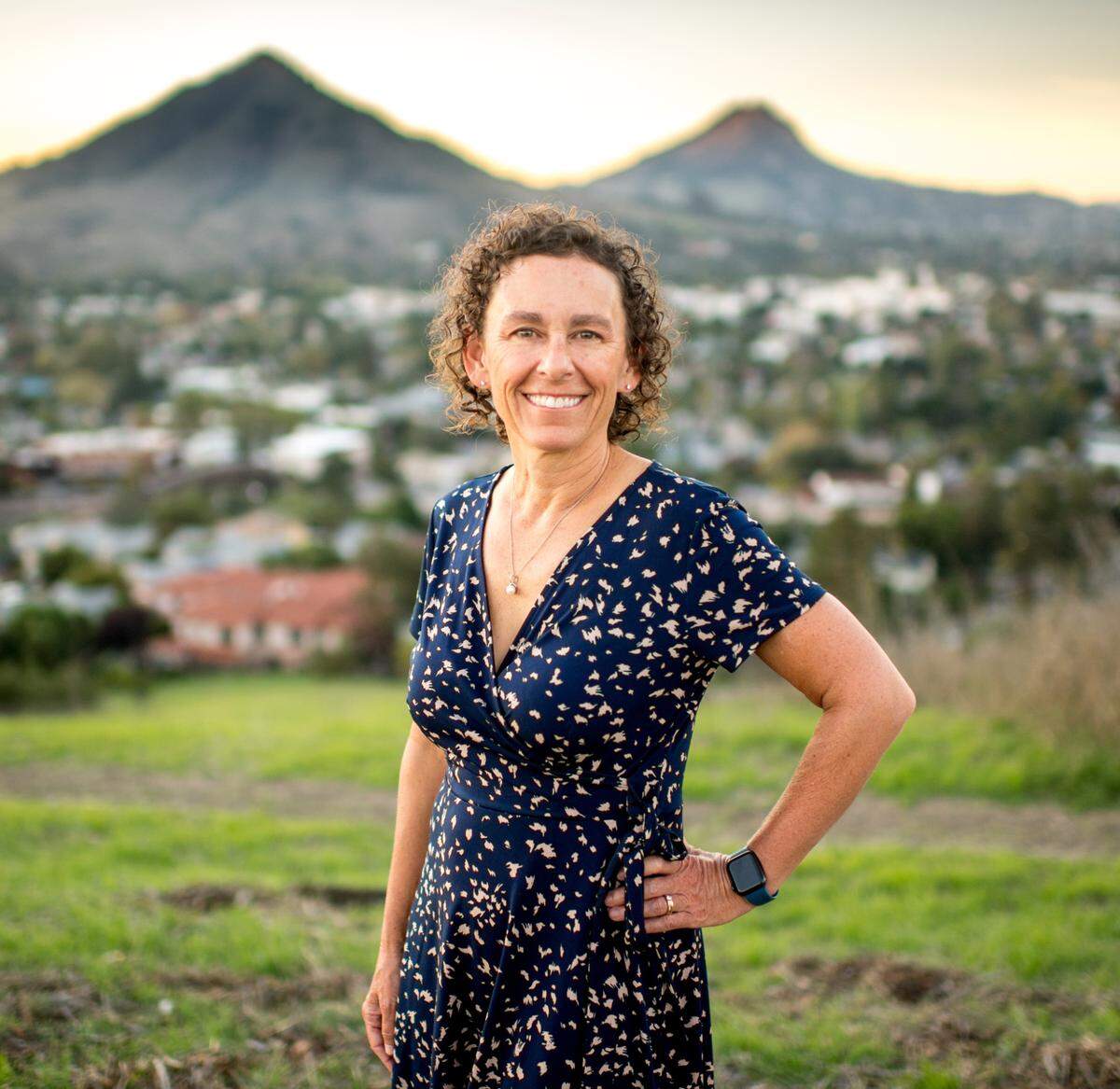 San Luis Obispo County Public Health Department spokesperson and SLO City Councilmember Michelle Shoresman is running for election in November.