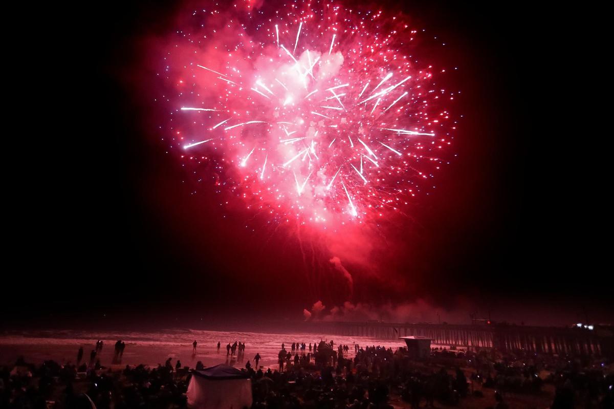 Mild weather and clear skies drew thousands of people to enjoy the city of Pismo Beach’s annual Fourth of July celebration and fireworks display event on July 4, 2024.