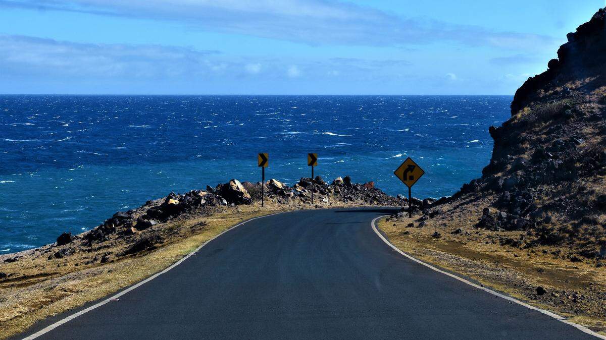 Persistent trade winds sweep along Maui’s south shore.
