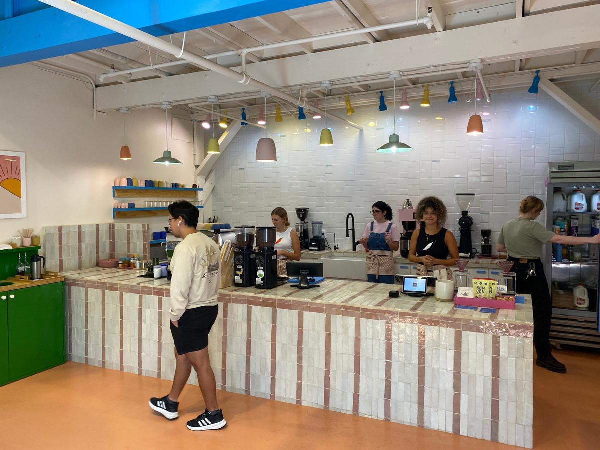Buen Dia, a new downtown San Luis Obispo coffee shop in The Creamery as seen here on Oct. 9, 2024.