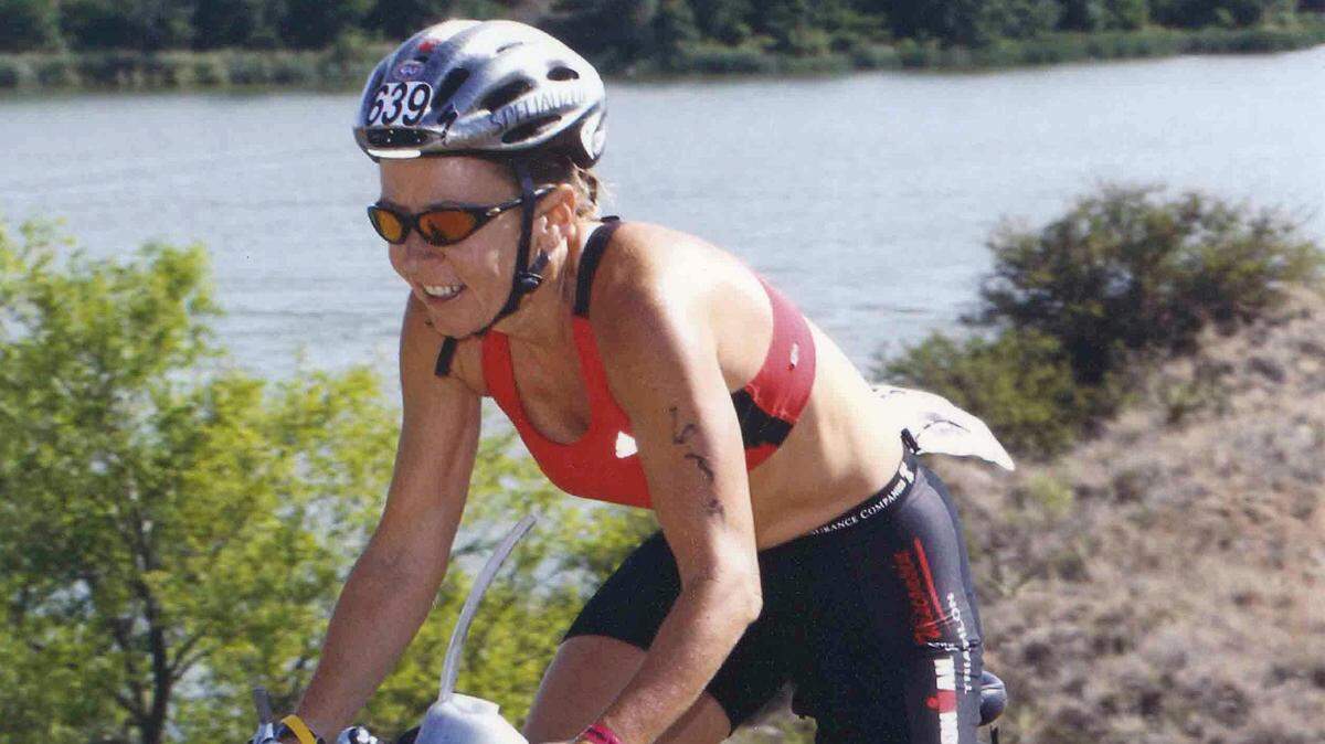 Personal trainer and tri-athlete Laura Lowe of Morro Bay is recovering from severe injuries incurred Sept. 24 in a collision with a hit-and-run driver who reportedly ran a red light on Highway 1. Lowe, shown above in a photo from an Ironman Buffalo Springs Lake race, is featured on a series of Hearst Castle’s “Parks PE” videos on YouTube. With the help of diligent Cambrians, CHP officials believe the car they have impounded was involved in that crash.