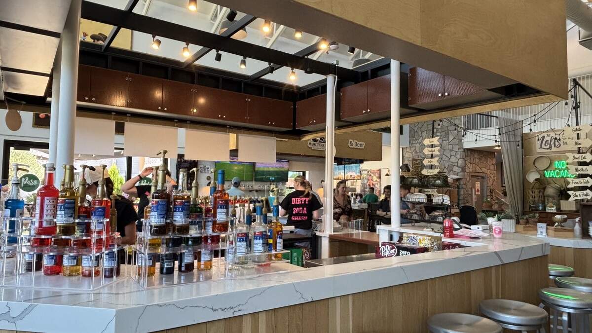 Cowgirl Soda Co. in Paso Robles opened on June 17, 2026, serving 50 different drink variations, including dirty soda, frescas and lemonades, seen here on June 25, 2026.