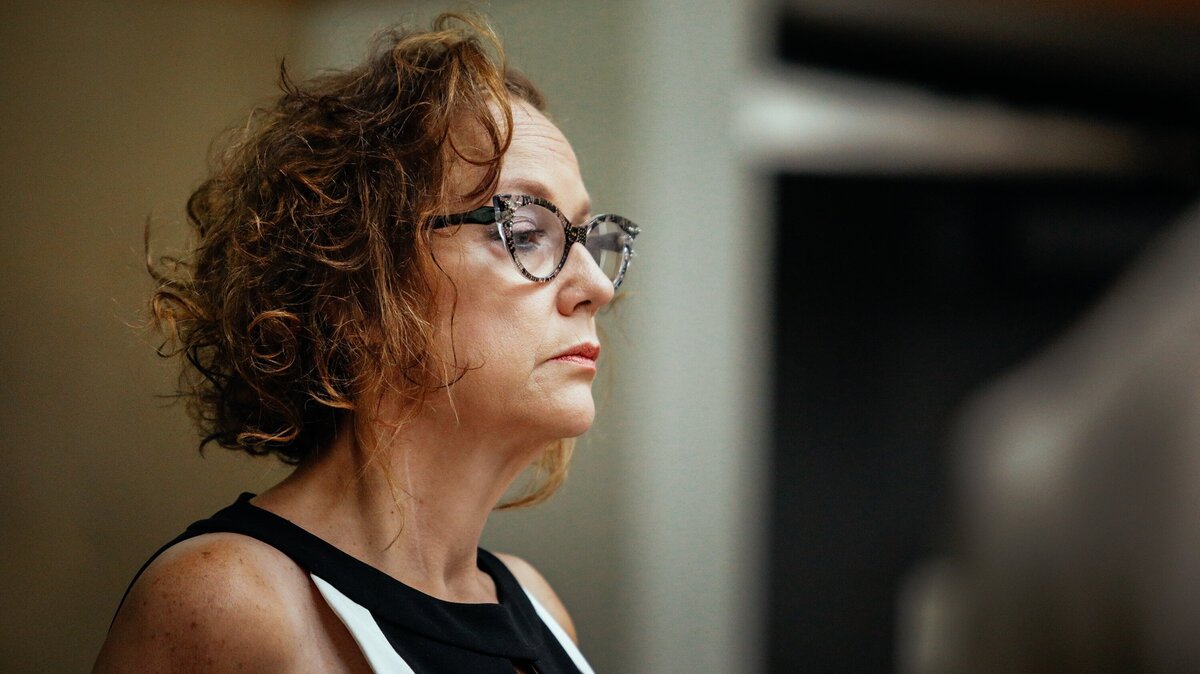 Lisa Smith was sentenced to probation at a sentencing hearing Thursday after pleading no contest in June to misdemeanor vehicular manslaughter for striking and killing triathlete Bridget Dawson on Highway 227 south of Biddle Ranch Road in 2016.
