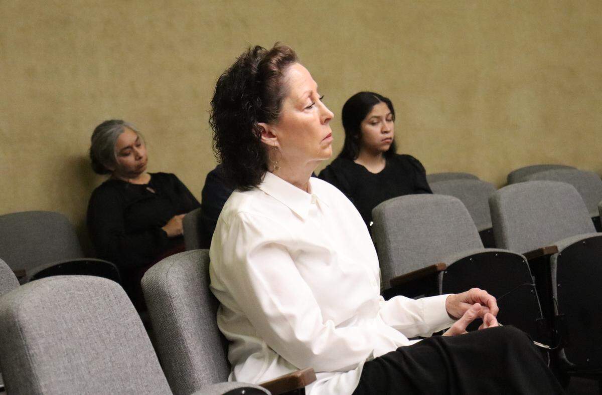 Former Arroyo Grande Mayoral candidate Gaea Powell, who has been charged with nine counts of election and voter fraud, appeared in court again on Aug. 11, 2025, claiming the investigation has violated her civil rights.