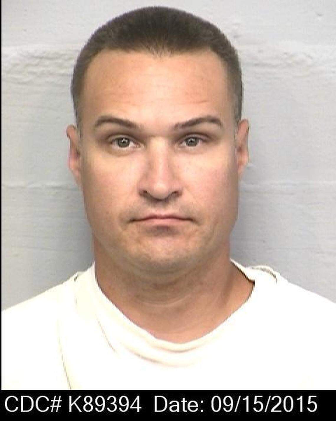 Jacob Delashmutt, 41, is seen in a 2015 inmate photo. He is currently incarcerated at the Correctional Training Facility in Soledad. Delashmutt was 18 years old when he was convicted in 1997 of first-degree murder in the premeditated slaying of 15-year-old Nipomo resident Elyse Pahler.